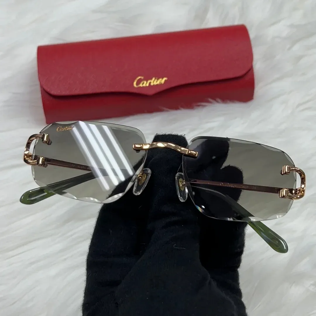 Cartier Rimless Sunglasses