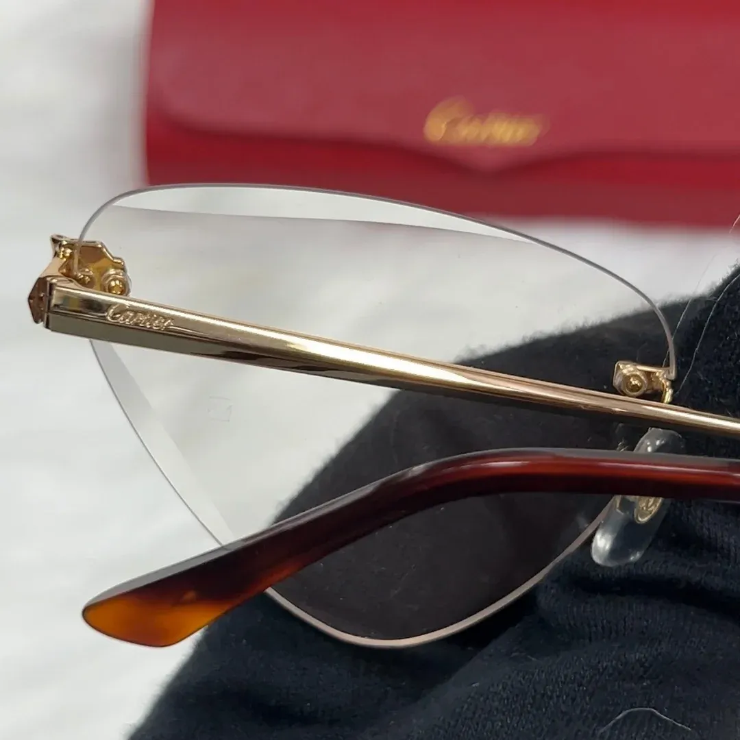 Cartier Rimless Sunglasses