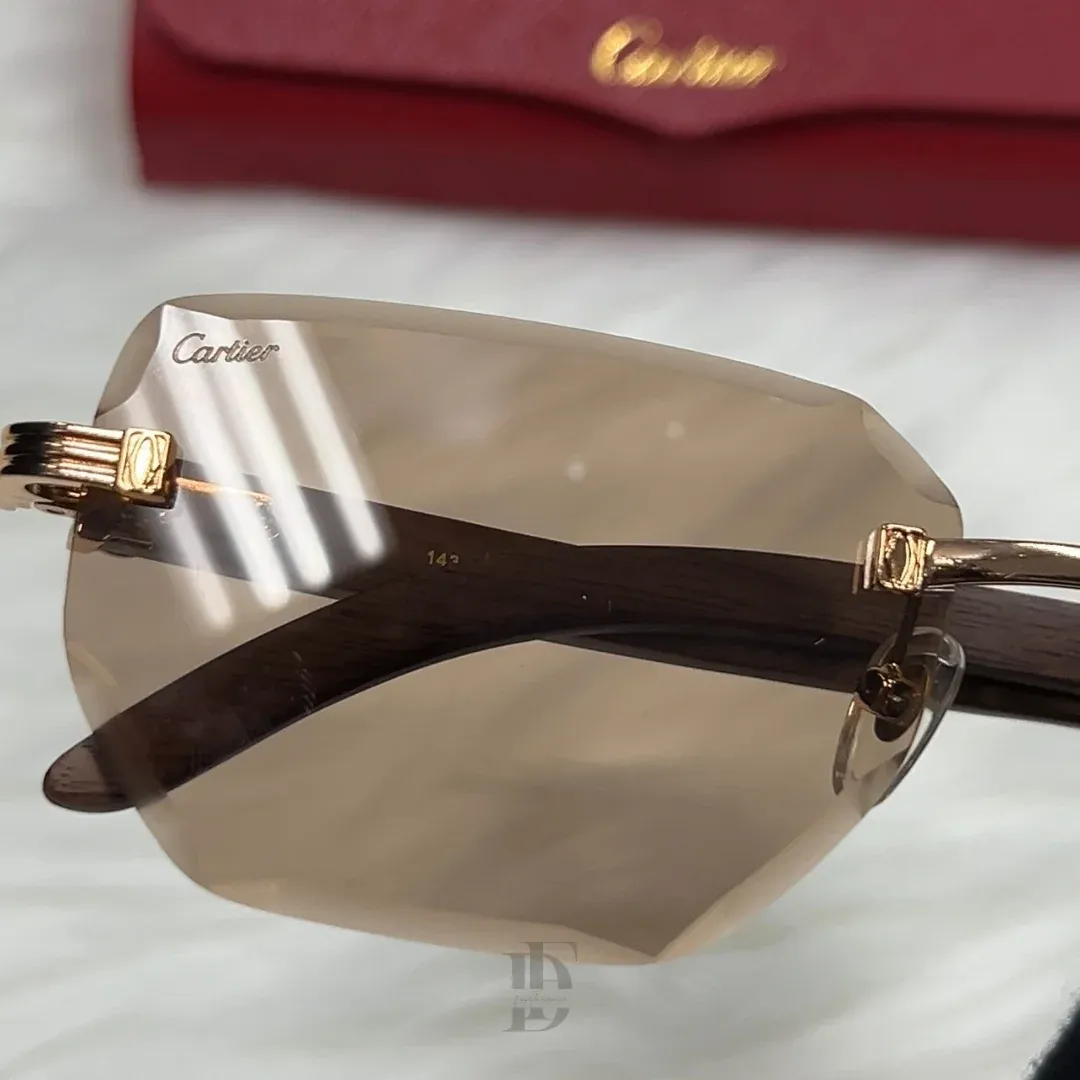 Cartier Rimless Sunglasses