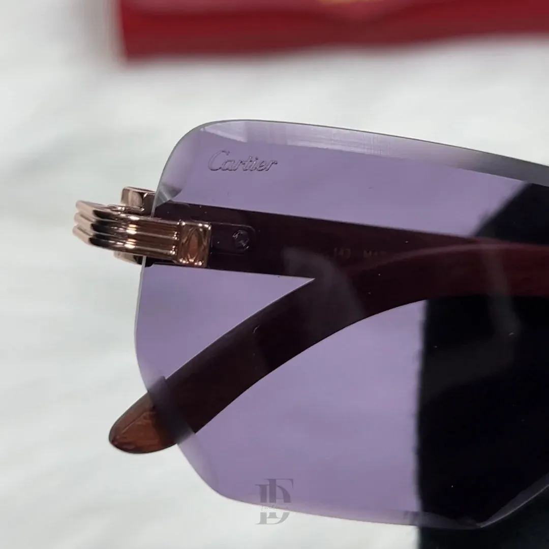 Cartier Rimless Sunglasses