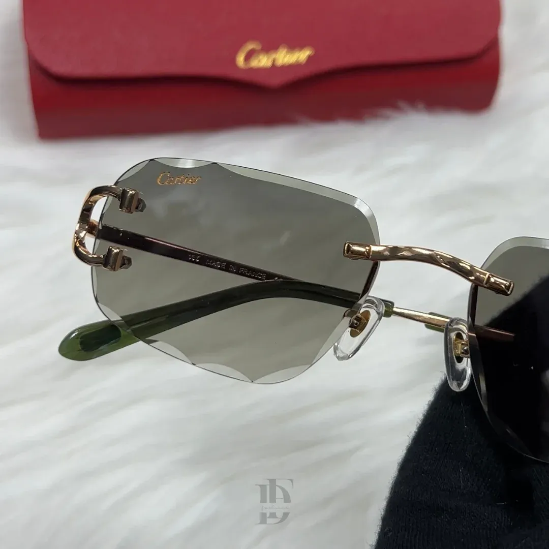 Cartier Rimless Sunglasses