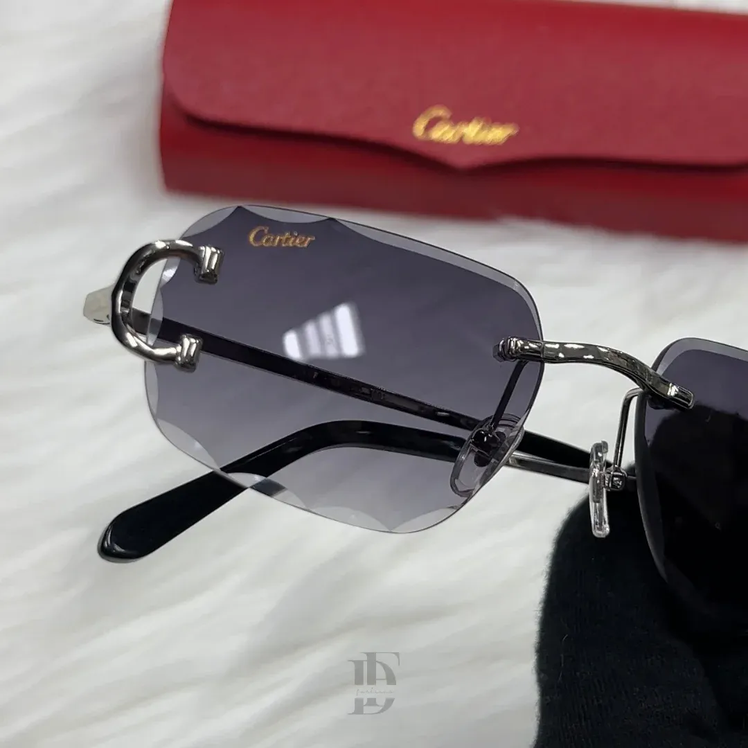 Cartier Rimless Sunglasses
