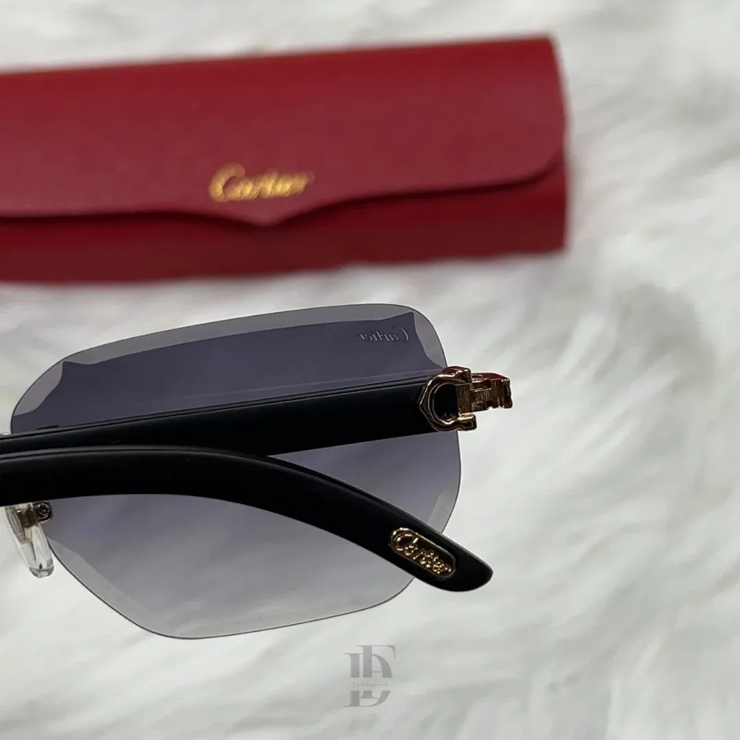 Cartier Rimless Sunglasses