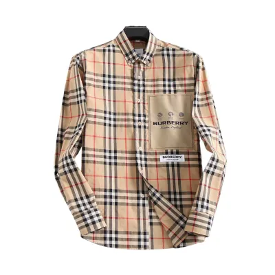 Burberry Patch Long-Sleeve Shirt
