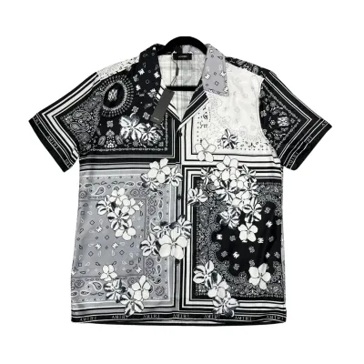 Amiri Printed Short-Sleeve Shirt