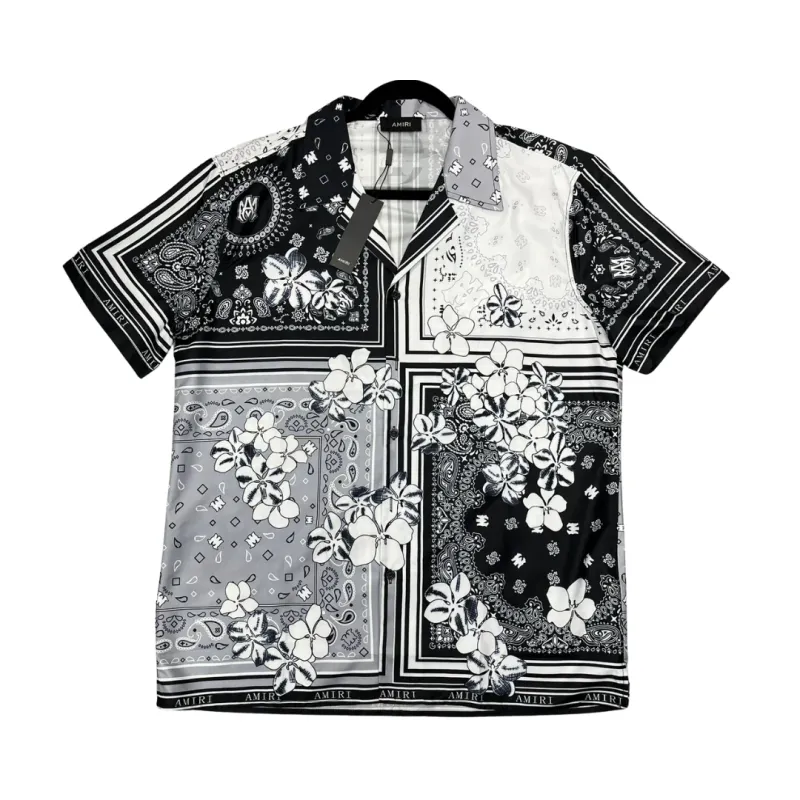 Amiri Printed Short-Sleeve Shirt