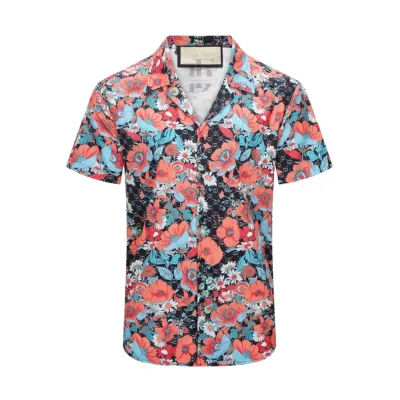 Gucci Printed Short-Sleeve Shirt