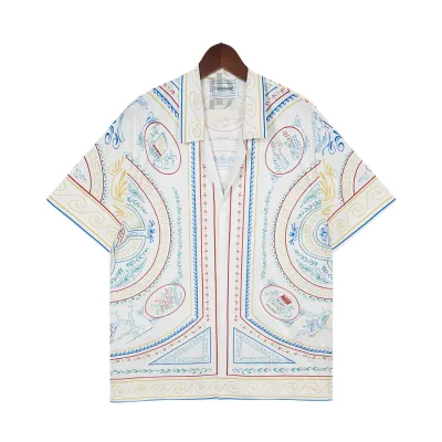 Casablanca Printed Short-Sleeve Shirt