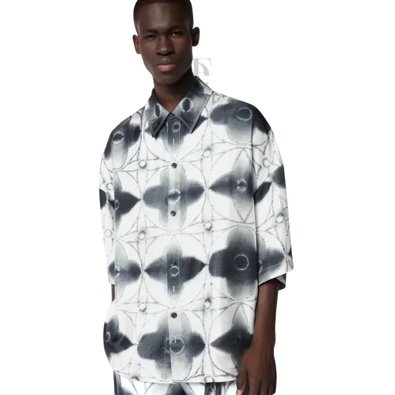 Louis Vuitton Printed Short-Sleeve Shirt