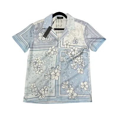 Amiri Printed Short-Sleeve Shirt