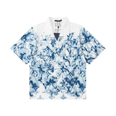 Louis Vuitton Printed Short-Sleeve Shirt