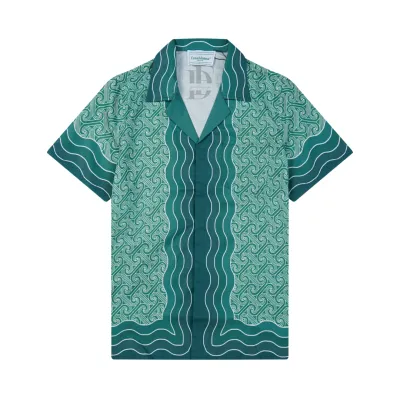 Casablanca Printed Short-Sleeve Shirt