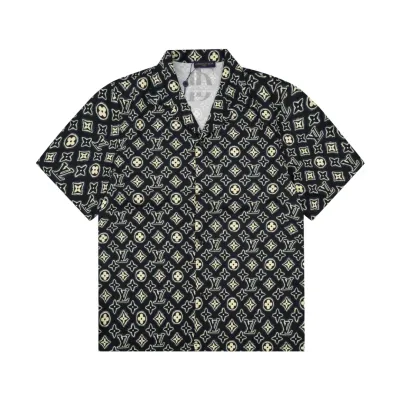 Louis Vuitton Printed Short-Sleeve Shirt