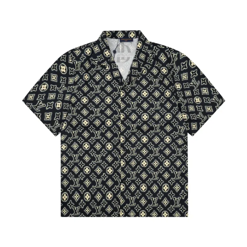 Louis Vuitton Printed Short-Sleeve Shirt
