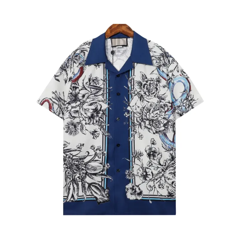 Gucci Printed Short-Sleeve Shirt