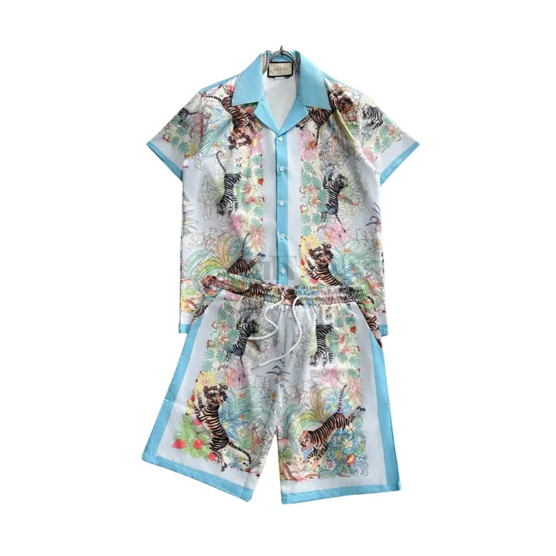 Gucci Shirt &amp; Shorts Matching Set