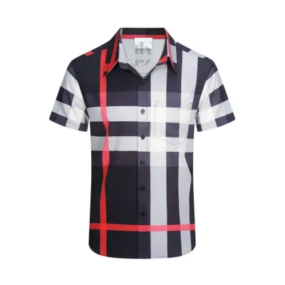Burberry Printed Short-Sleeve Shirt