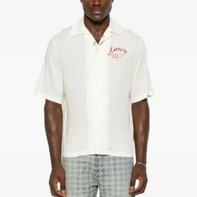 Amiri Printed Short-Sleeve Shirt