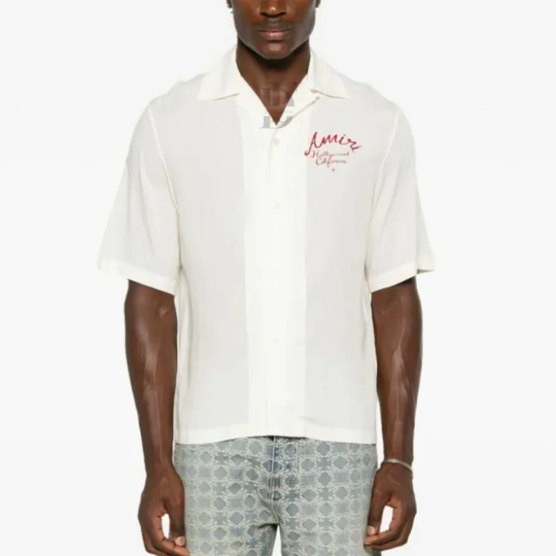 Amiri Printed Short-Sleeve Shirt