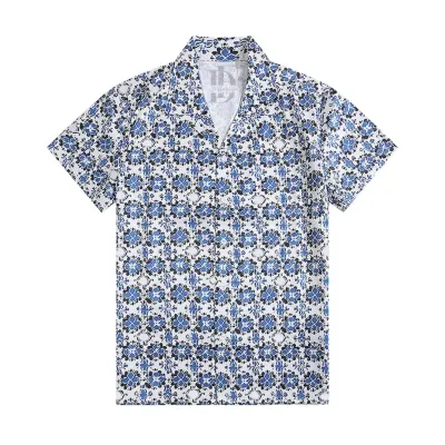 Louis Vuitton Printed Short-Sleeve Shirt