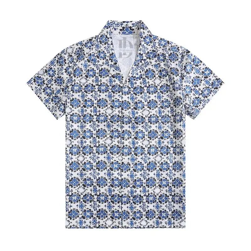 Louis Vuitton Printed Short-Sleeve Shirt