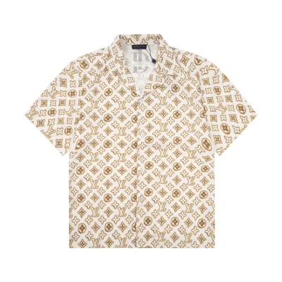 Louis Vuitton Printed Short-Sleeve Shirt
