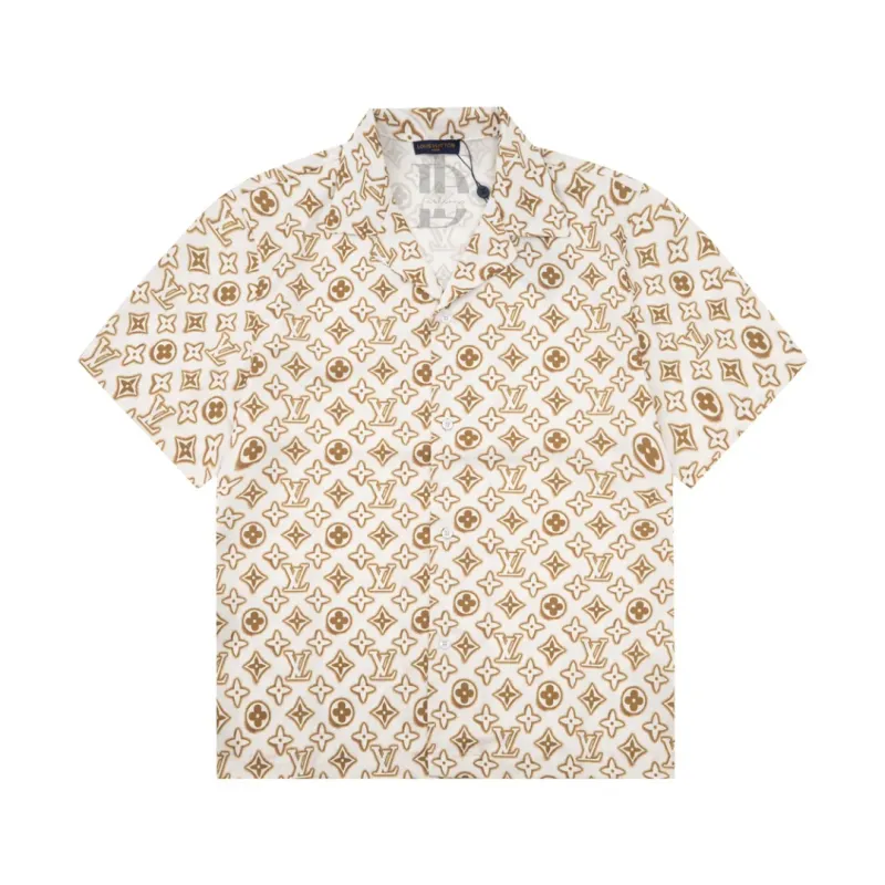 Louis Vuitton Printed Short-Sleeve Shirt