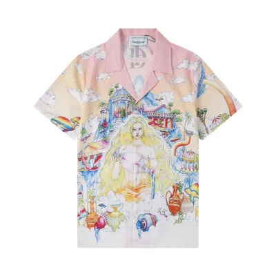 Casablanca Printed Short-Sleeve Shirt