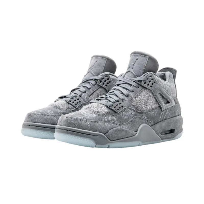 Air Jordan 4 Retro x KAWS in Cool Grey
