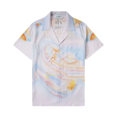 Casablanca Printed Short-Sleeve Shirt