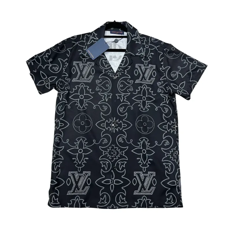 Louis Vuitton Printed Short-Sleeve Shirt