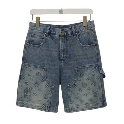Louis Vuitton Denim Cargo Shorts