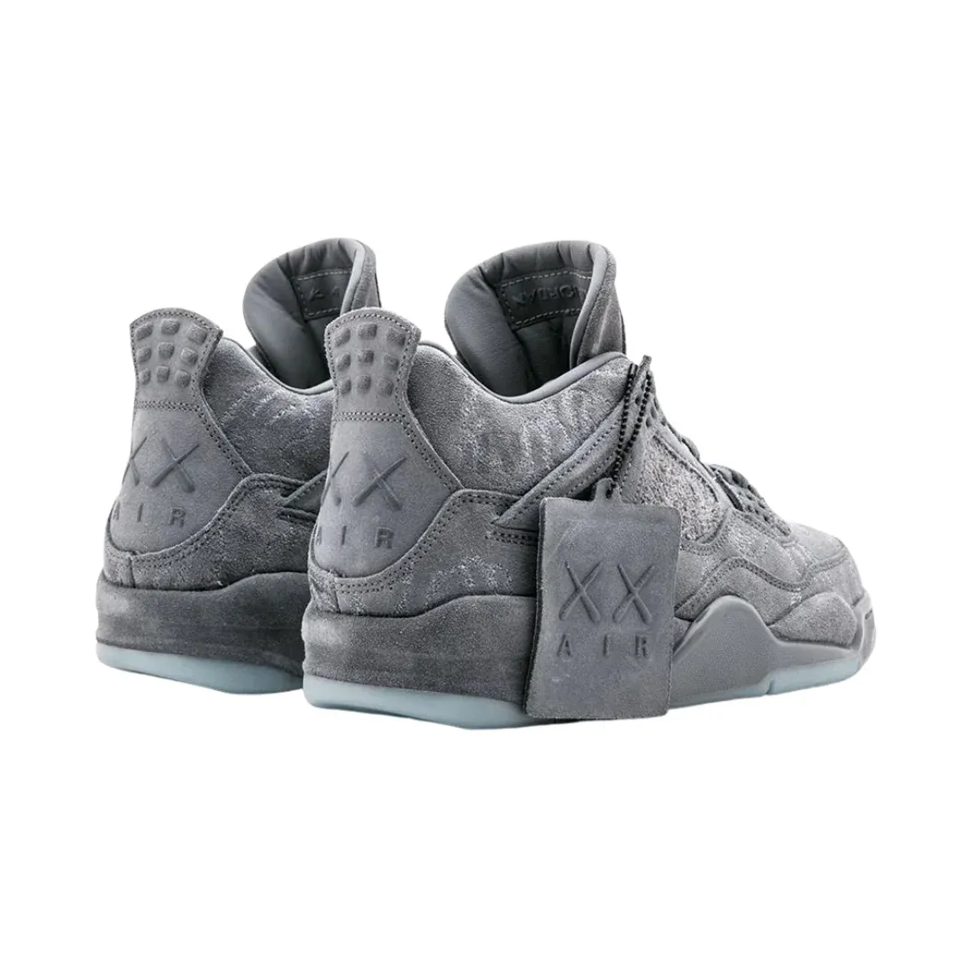 Air Jordan 4 Retro x KAWS in Cool Grey