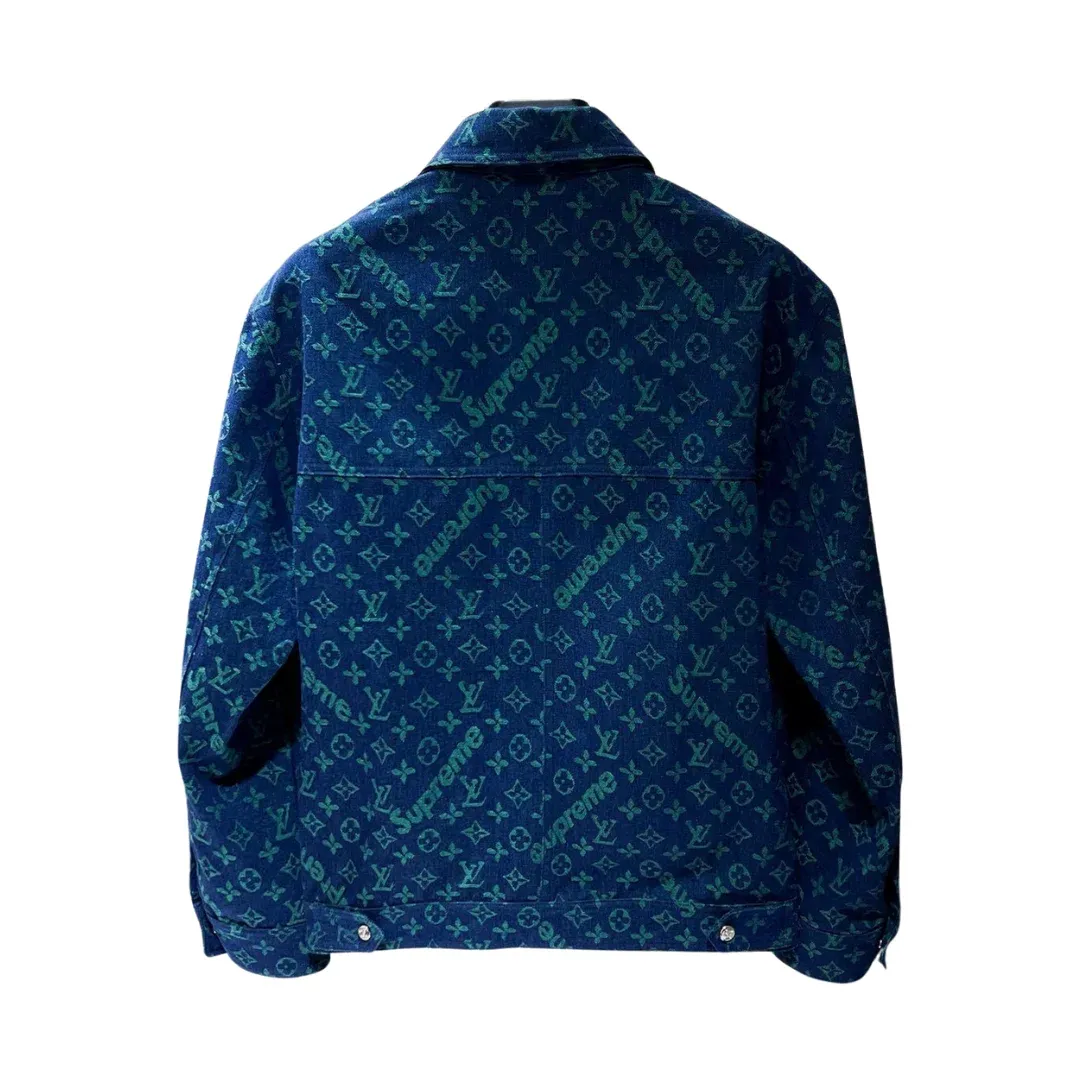 Louis Vuitton x Supreme Monogram Denim Jacket