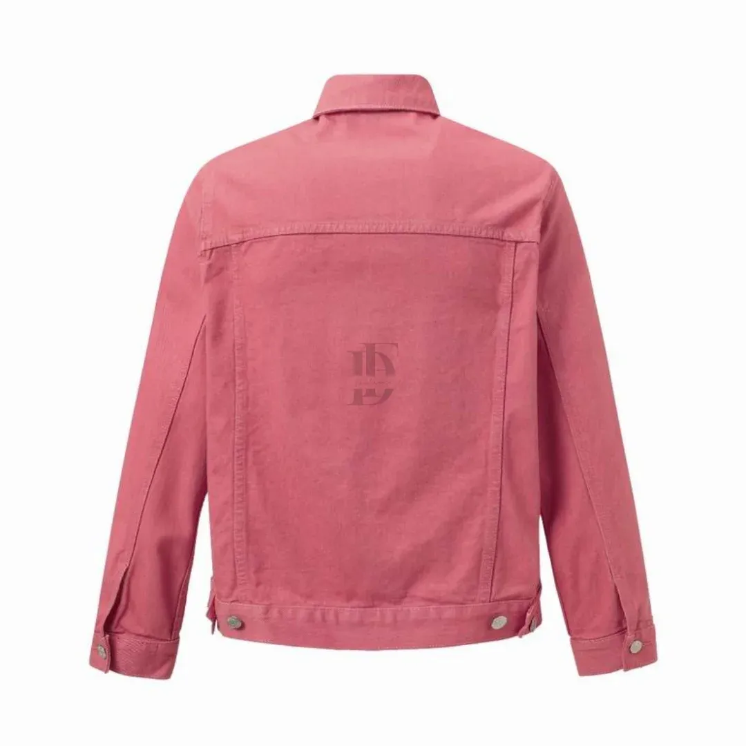 Balenciaga Denim Jacket – Washed Pink
