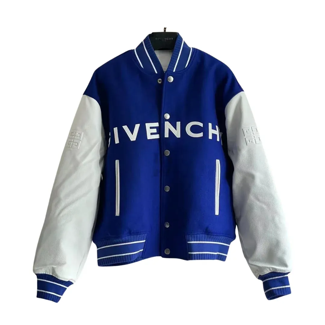 Givenchy Varsity Jacket – Blue &amp; White