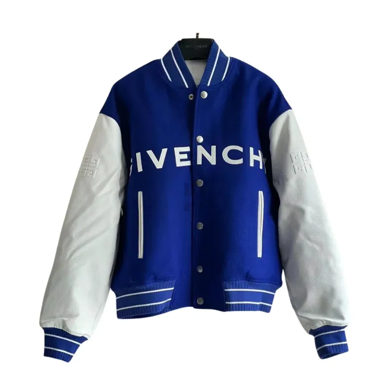 Givenchy Varsity Jacket – Blue &amp; White