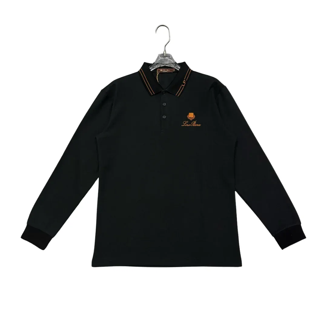 Loro Piana Long-Sleeve Polo
