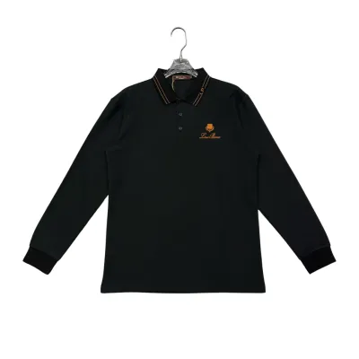 Loro Piana Long-Sleeve Polo