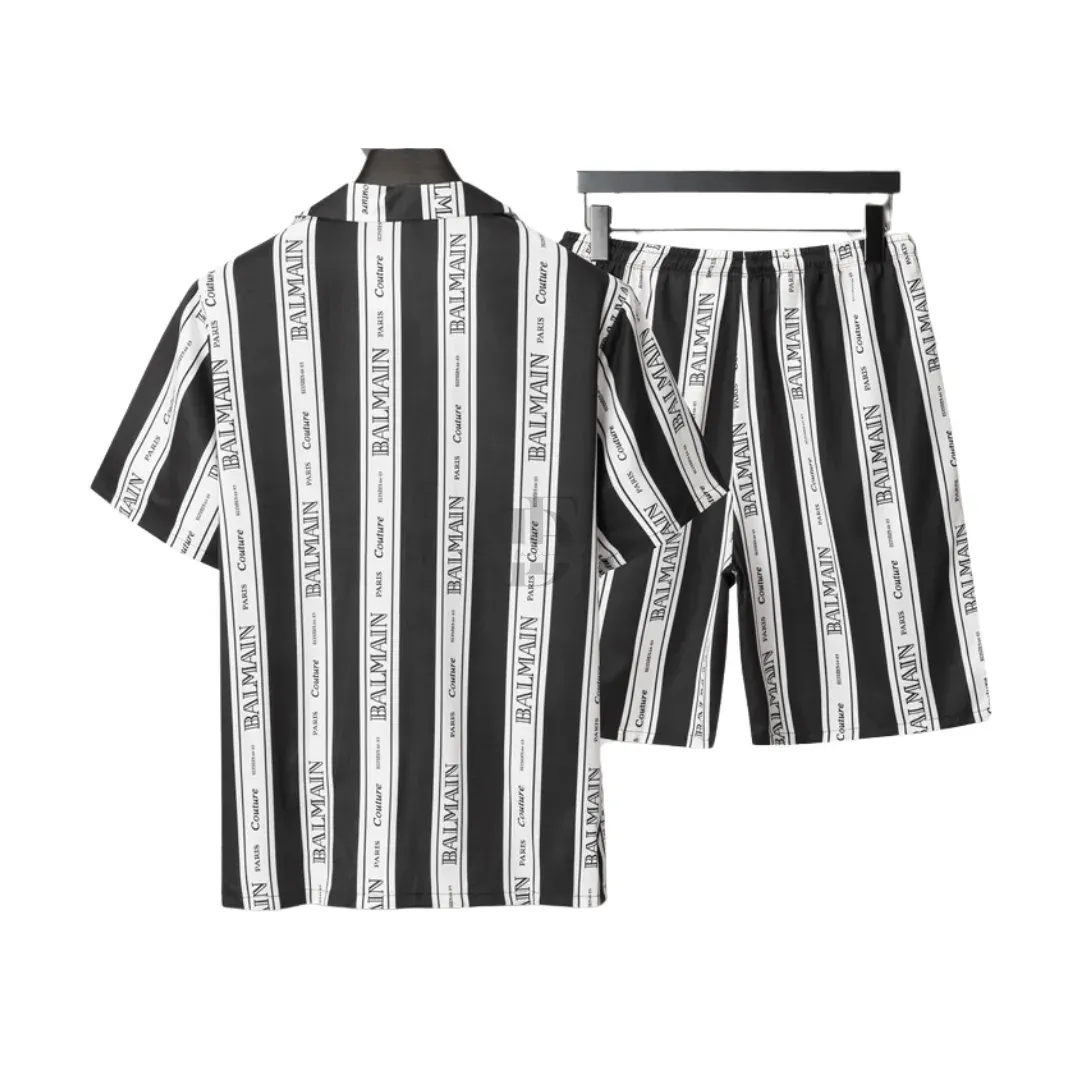 Balmain Shirt &amp; Shorts Matching Set