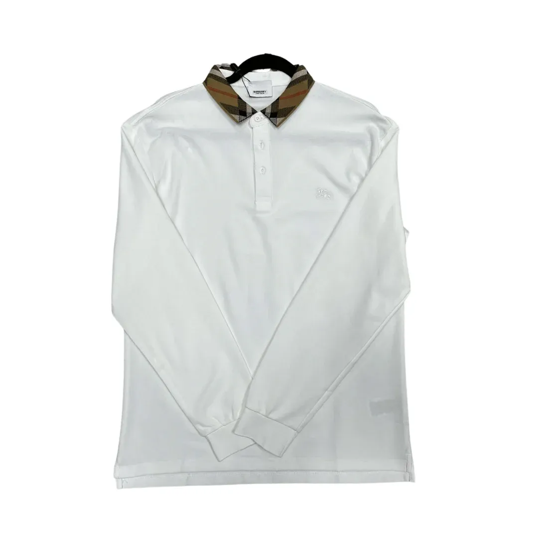 Burberry Long-Sleeve Polo