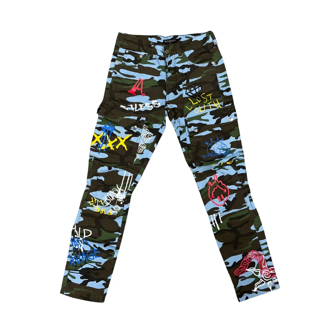 Balmain Cargo Slim Jeans