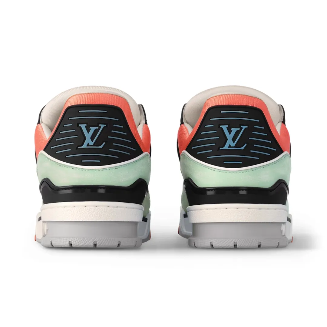 Louis Vuitton LV Trainer - Orange Teal Vintage