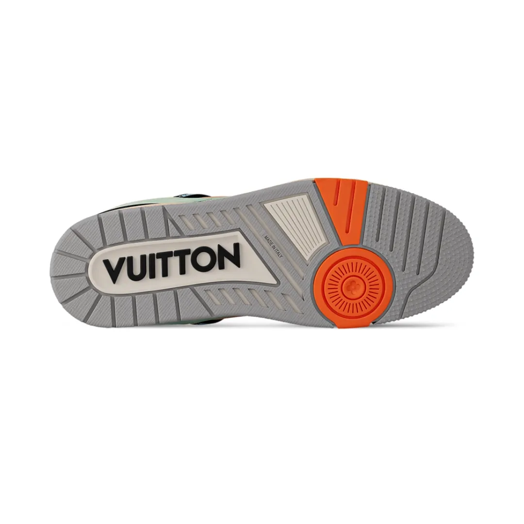 Louis Vuitton LV Trainer - Orange Teal Vintage