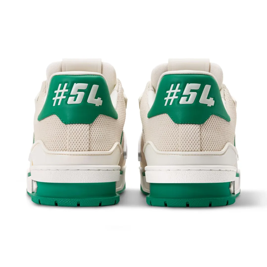 Louis Vuitton LV Trainer Low - #54 Signature White Green