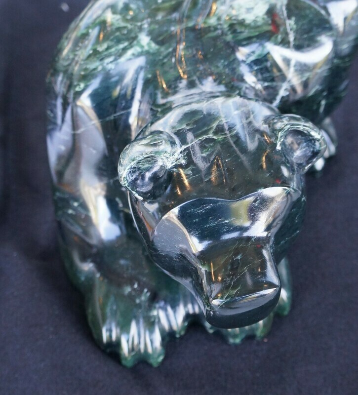 "Patience" Jade Bear, by Paul McCarl