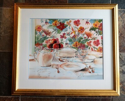 Still Life Watercolour, by John Zacharias Still Life Watercolour, by John Zacharias