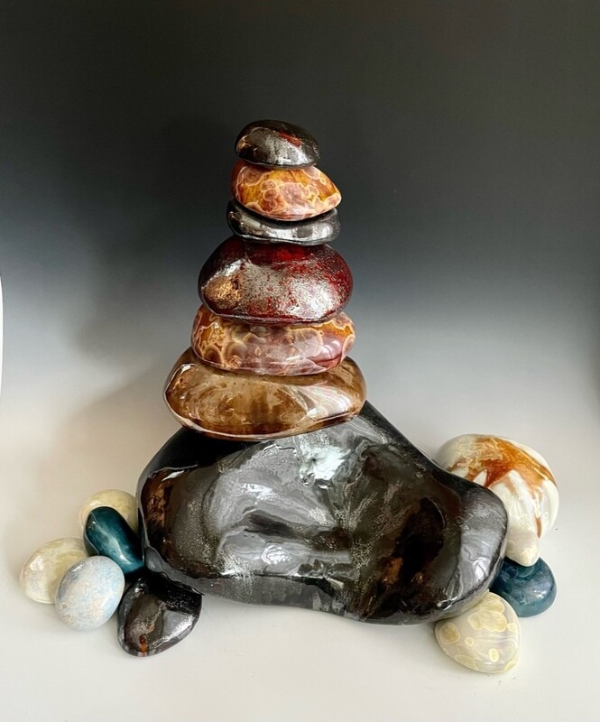 Wayfinder Sculptural Ceramic Piece, by Holly McKeen Wayfinder Sculptural Ceramic Piece, by Holly McKeen