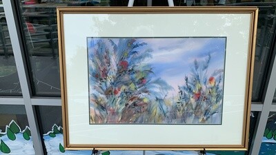 Errol Brimacombe, Floral, watercolour
