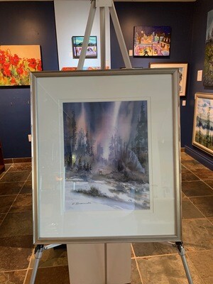 Errol Brimacombe, watercolour, Print Errol Brimacombe, watercolour, Print